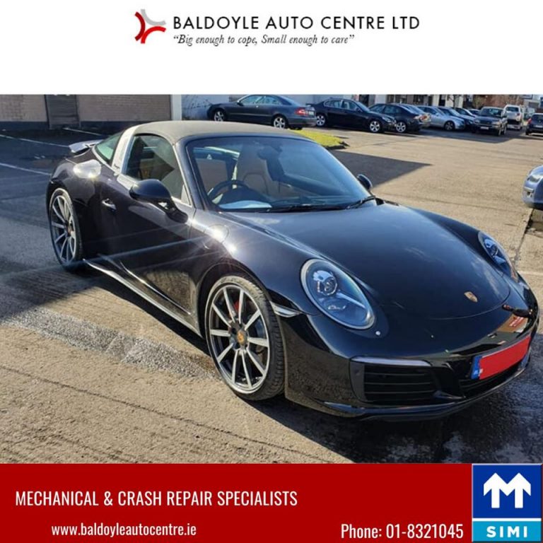 Porsche 911 Respray Dublin Auto Body Repair Shop